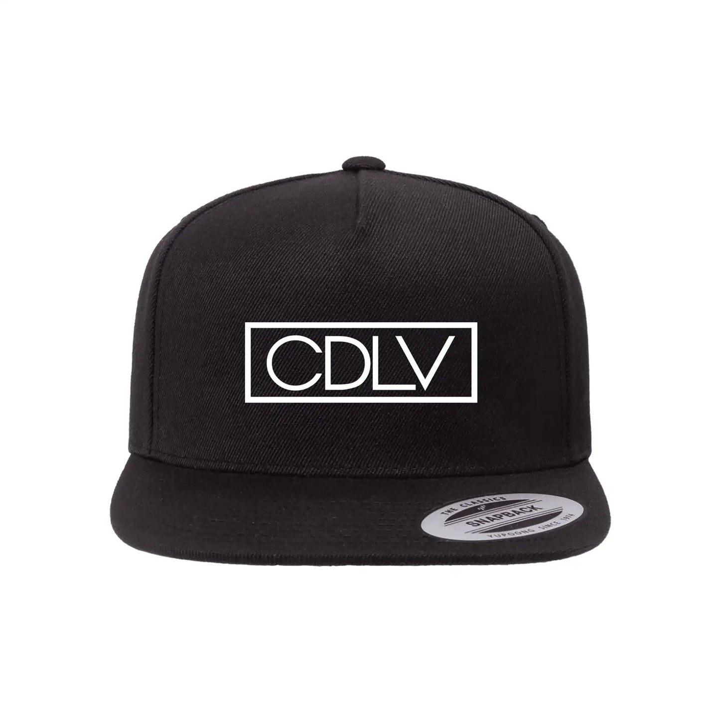 CDLV Box Logo Snapback Hat