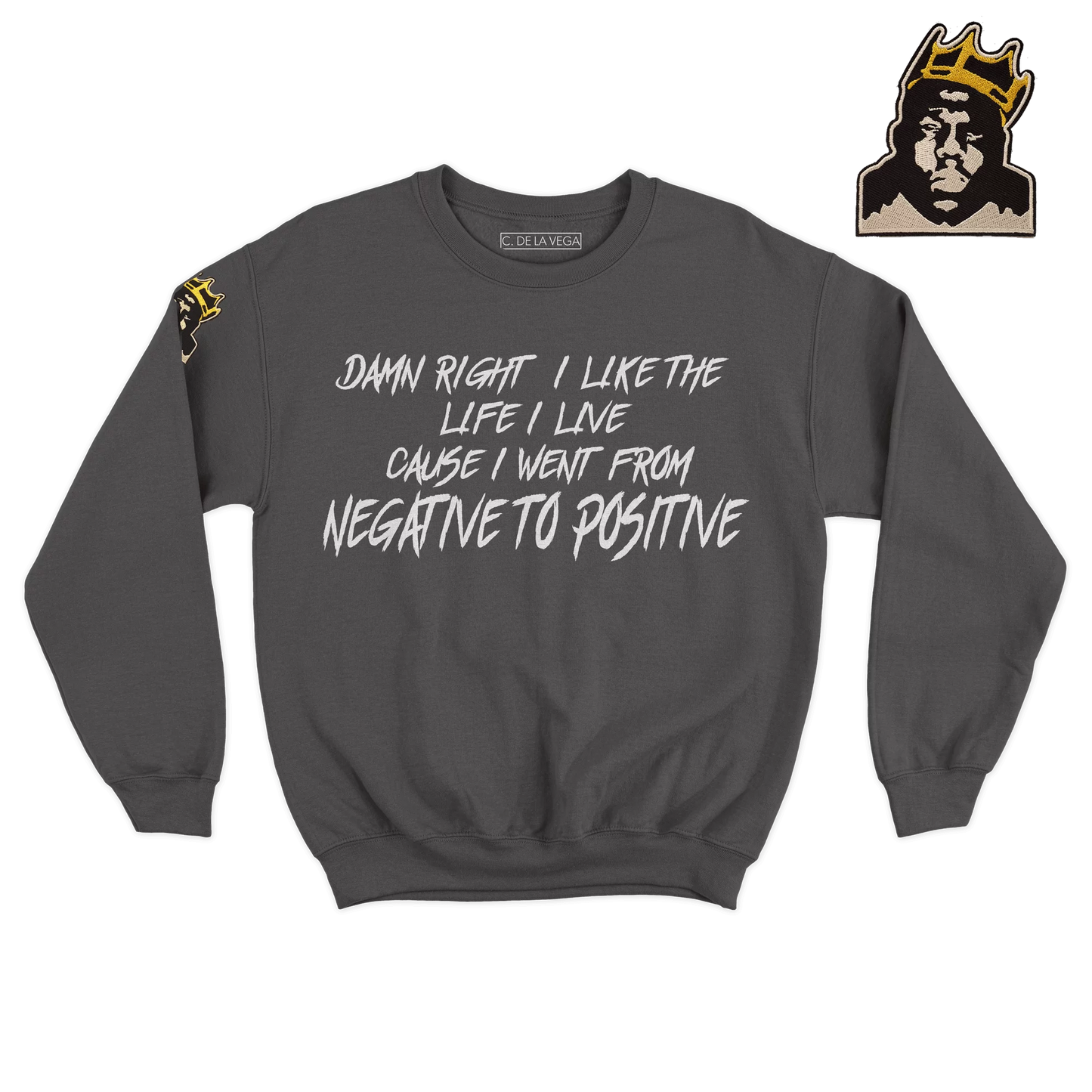 Biggie "Damn Right" Crewneck Sweatshirt