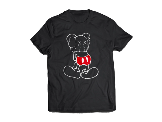 KAWS Inspired Mickey T-Shirt